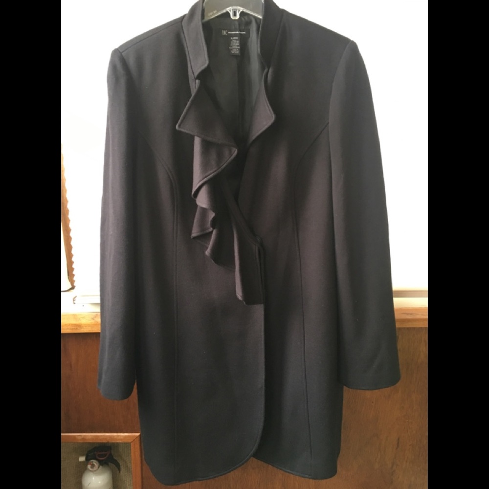 Black pea coat